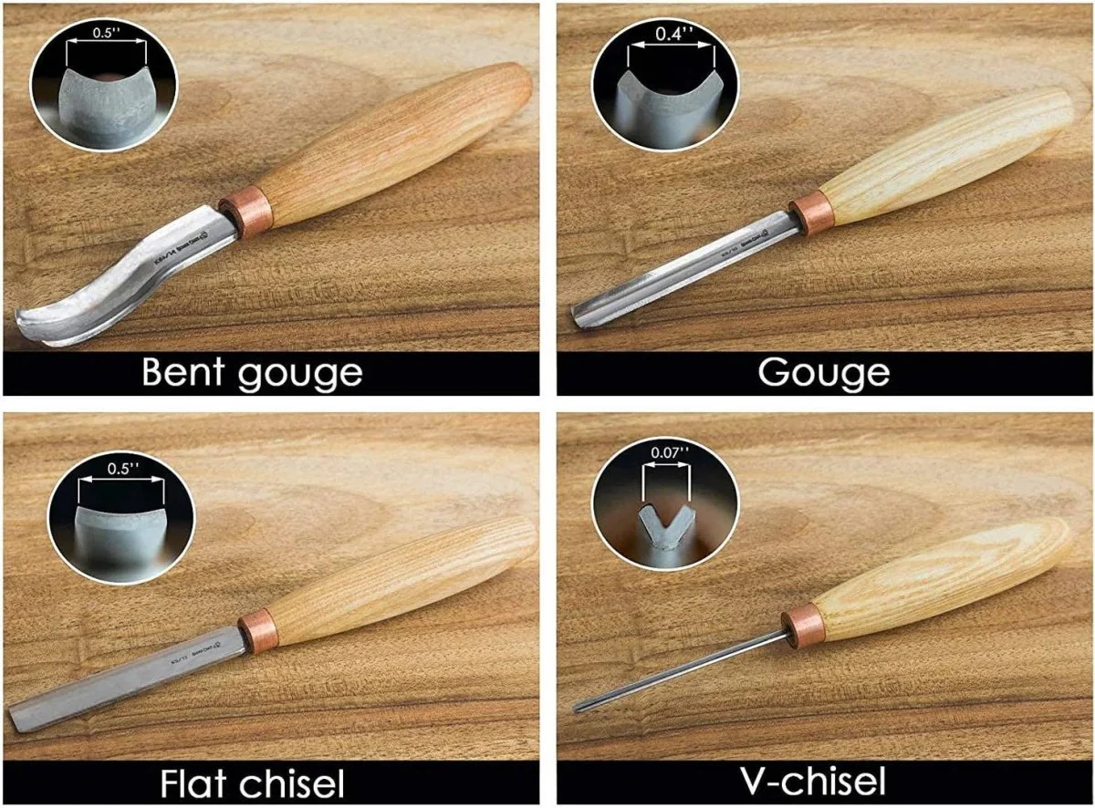 BeaverCraft - SC01 - Gouge Wood Carving Tools Set - Image 3