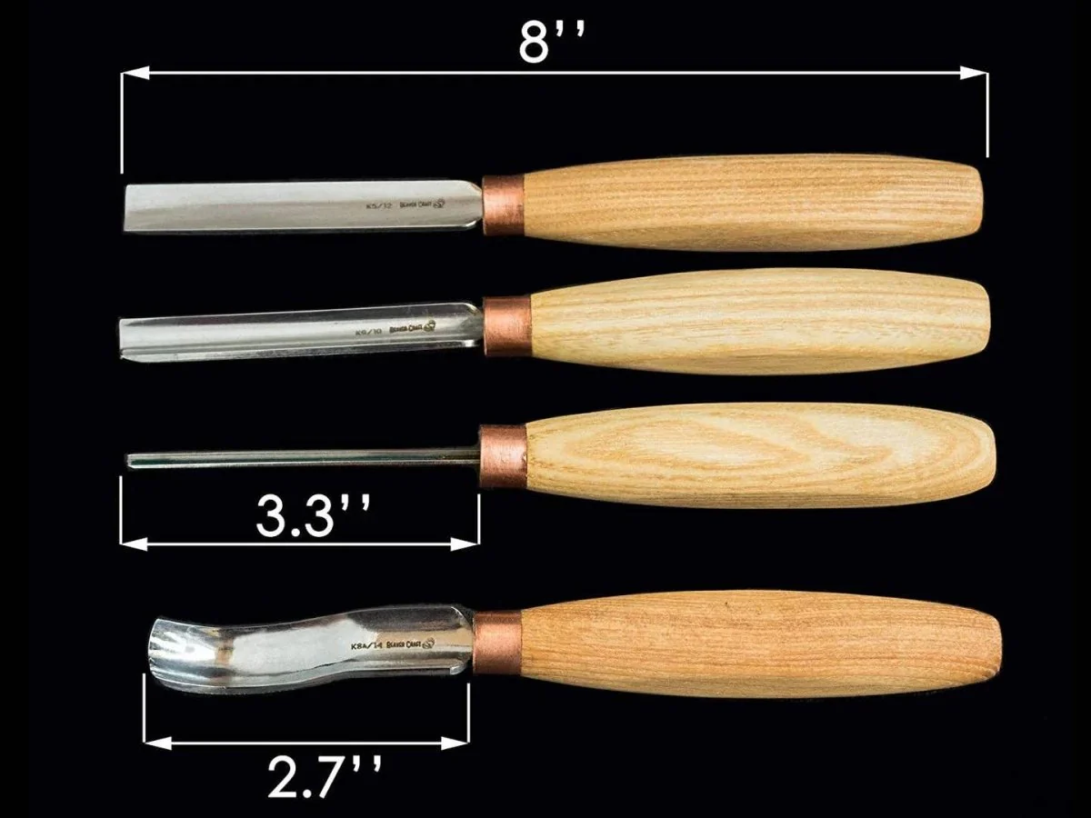 BeaverCraft - SC01 - Gouge Wood Carving Tools Set - Image 8