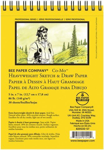 Bee Paper Co-Mo Heavyweight Sketch Paper Pad - 5X7