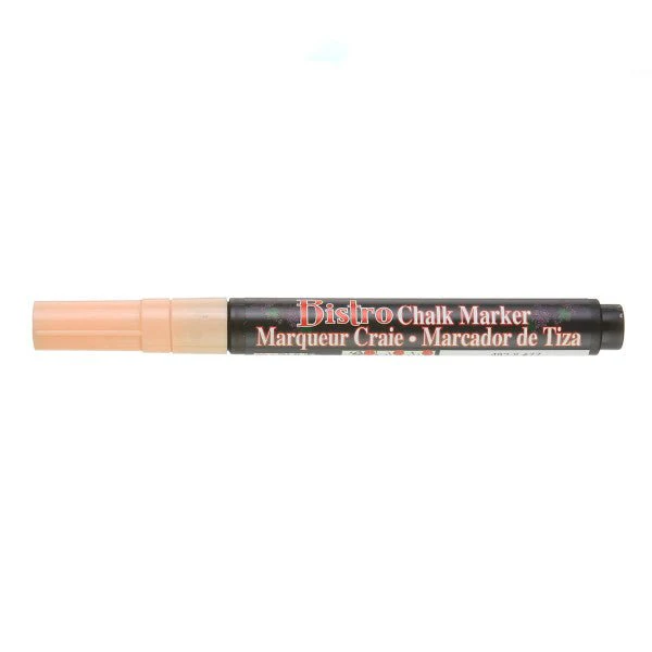Bistro Chalk Marker 3mm Extra Fine Tip - Pale Peach