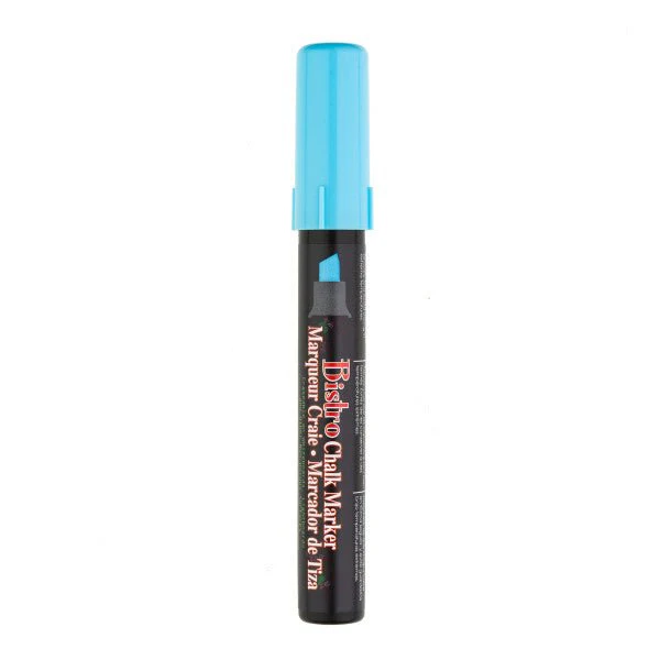 Bistro Chalk Marker - Chisel Tip - Fluorescent Blue