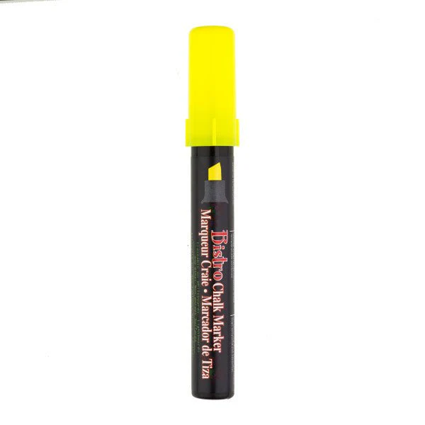 Bistro Chalk Marker - Chisel Tip - Fluorescent Yellow