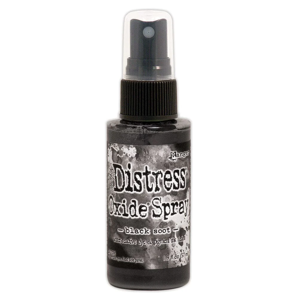 Tim Holtz Distress Oxide Spray 1.9 fl oz - Black Soot