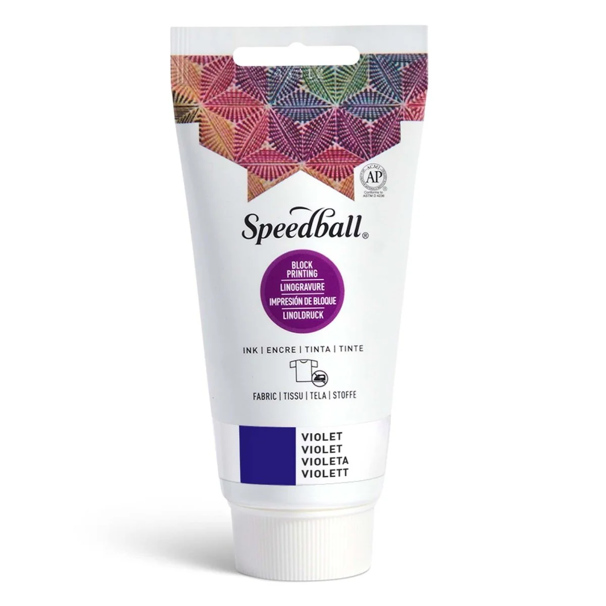 Speedball Printing Inks for Fabrics - 2.5 oz. - Violet
