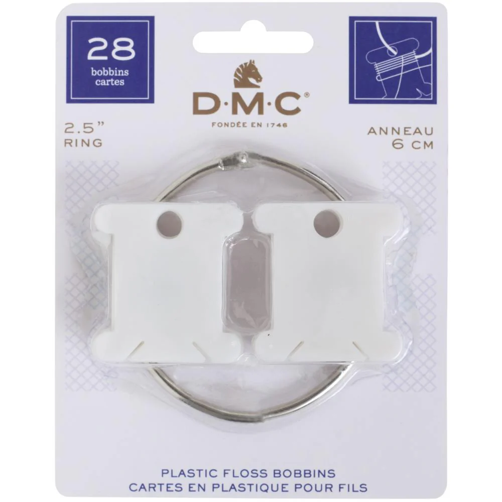 DMC Plastic Floss Bobbins