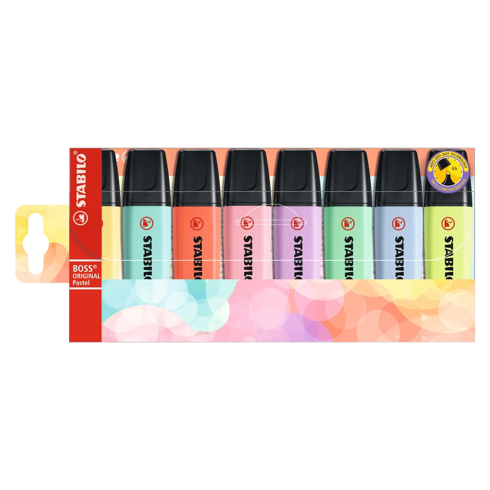 Stabilo BOSS Original Highlighter 8 Color Wallet Set