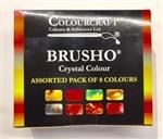 Brusho 8 New Color Set