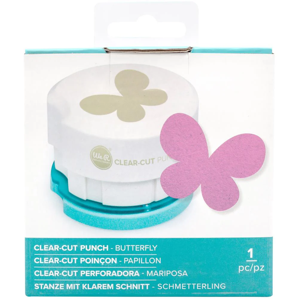We R Makers Clear-Cut Punch - 2" Butterfly