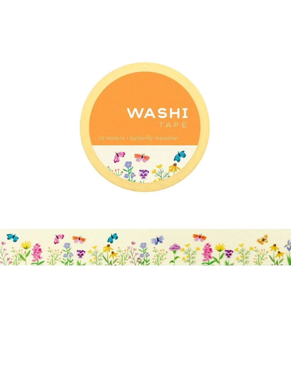 Butterfly Meadow Washi Tape