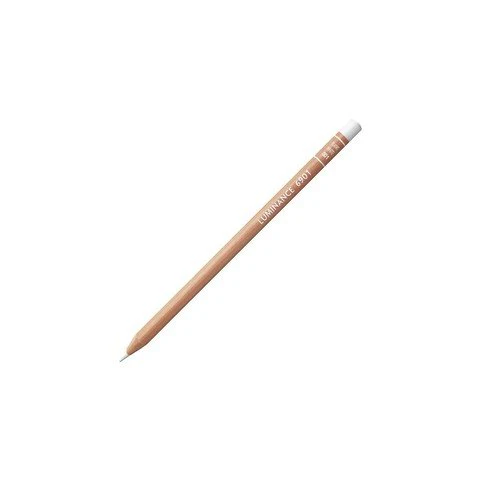 Caran d'Ache Luminance 6901 Colored Pencil - 001 White