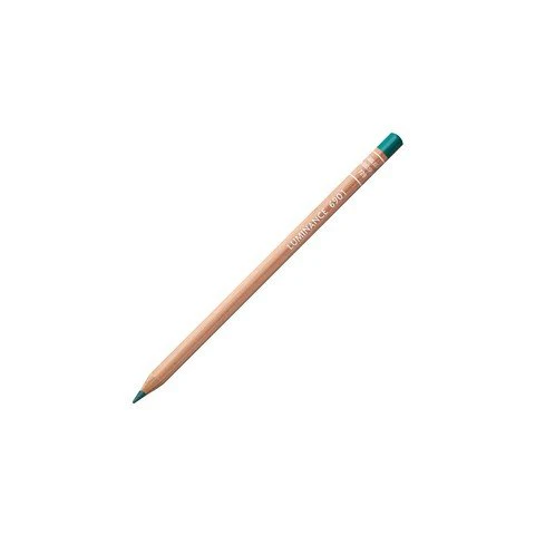 Caran d'Ache Luminance 6901 Colored Pencil - 729 Dark English Green