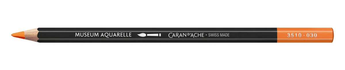Caran d'Ache Museum Aquarelle Pencil - 030 Orange