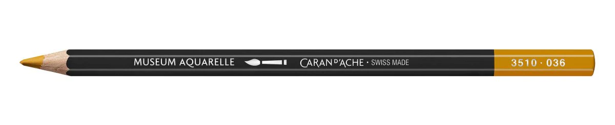 Caran d'Ache Museum Aquarelle Pencil - 036 Natural Sienna