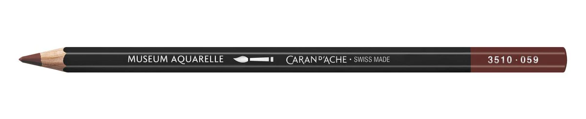 Caran d'Ache Museum Aquarelle Pencil - 059 Brown