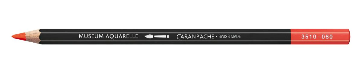 Caran d'Ache Museum Aquarelle Pencil - 060 Vermillion