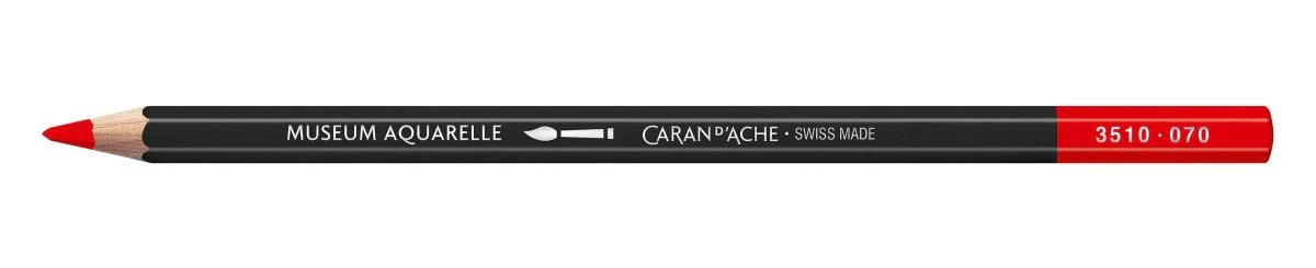 Caran d'Ache Museum Aquarelle Pencil - 070 Scarlet