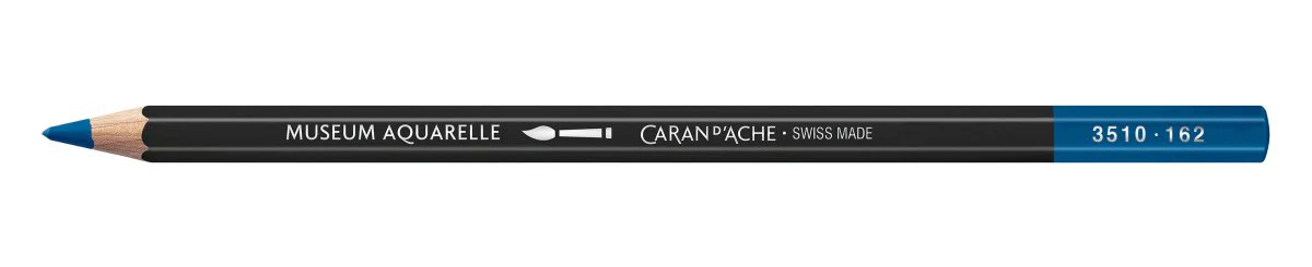 Caran d'Ache Museum Aquarelle Pencil - 162 Phthalocyanine Blue