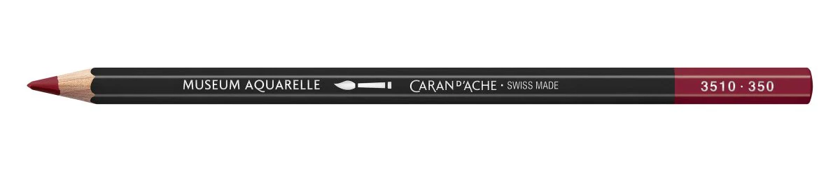 Caran d'Ache Museum Aquarelle Pencil - 350 Red Purple