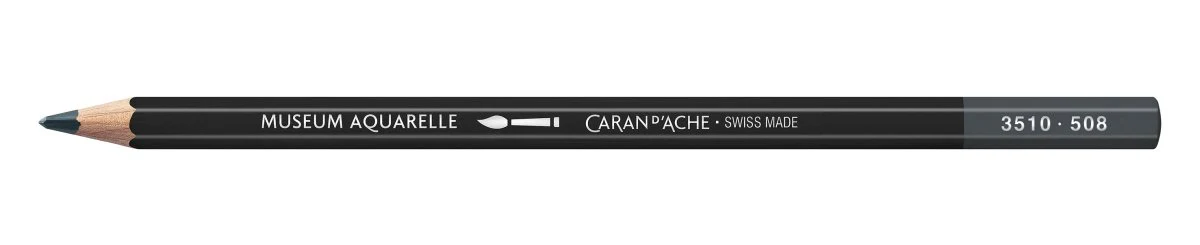 Caran d'Ache Museum Aquarelle Pencil - 508 Paynes Grey