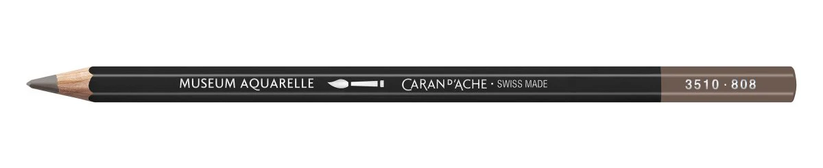 Caran d'Ache Museum Aquarelle Pencil - 808 French Grey