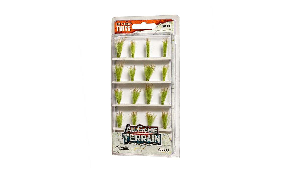 All Game Terrain - Peel 'n' Plant Tufts - Cattails Tufts