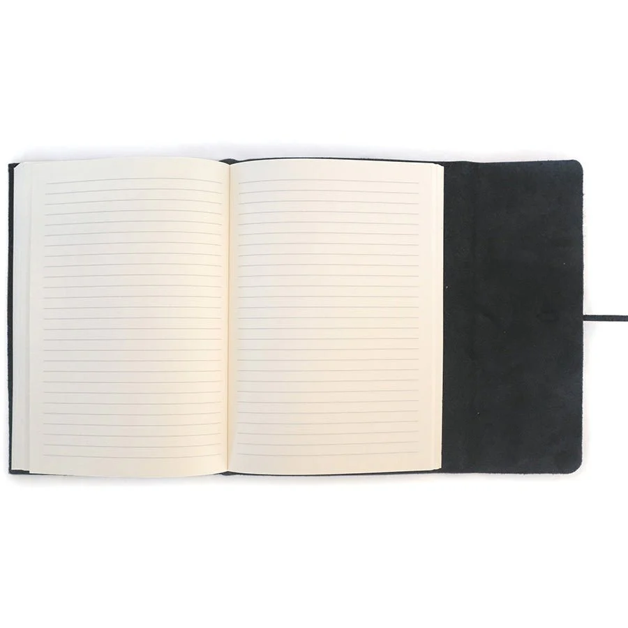 Cavallini Journalino Grande 6" X 8" Lined - Black - Image 2