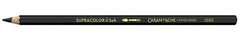 Supracolor II Soft Aquarelle Pencil 009 black