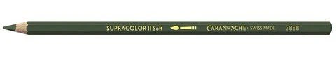 Supracolor II Soft Aquarelle Pencil 019 olive black