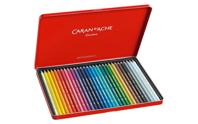 Caran d'Ache Supracolor Soft Aquarelle Pencils - set of 30 - Image 2
