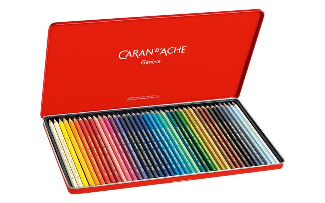 Caran d'Ache Supracolor Soft Aquarelle Pencils - set of  40 - Image 2
