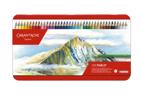 Caran d'Ache Pablo Colored Pencils - set of 120