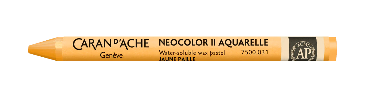 Neocolor II Water-Soluble Wax Pastel - 031 Orange Yellow