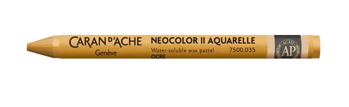 Neocolor II Water-Soluble Wax Pastel - 035 Ochre