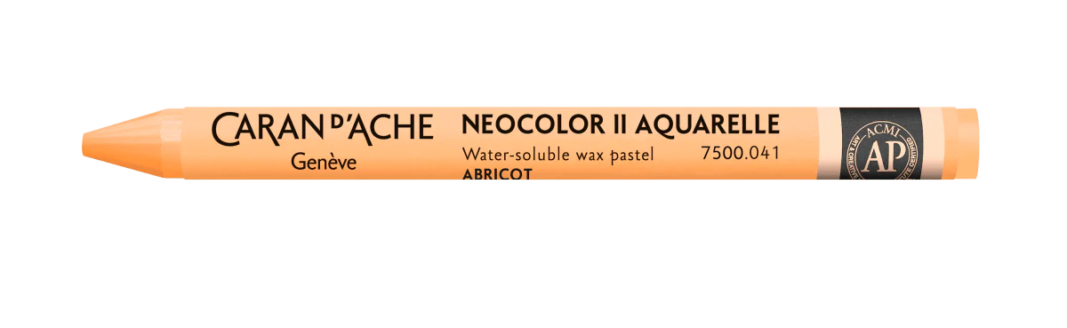 Neocolor II Water-Soluble Wax Pastel - 041 Apricot