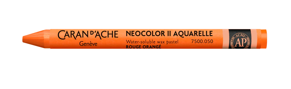 Neocolor II Water-Soluble Wax Pastel - 050 Flame Red