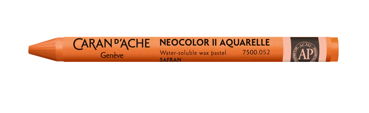 Neocolor II Water-Soluble Wax Pastel - 052 Saffron