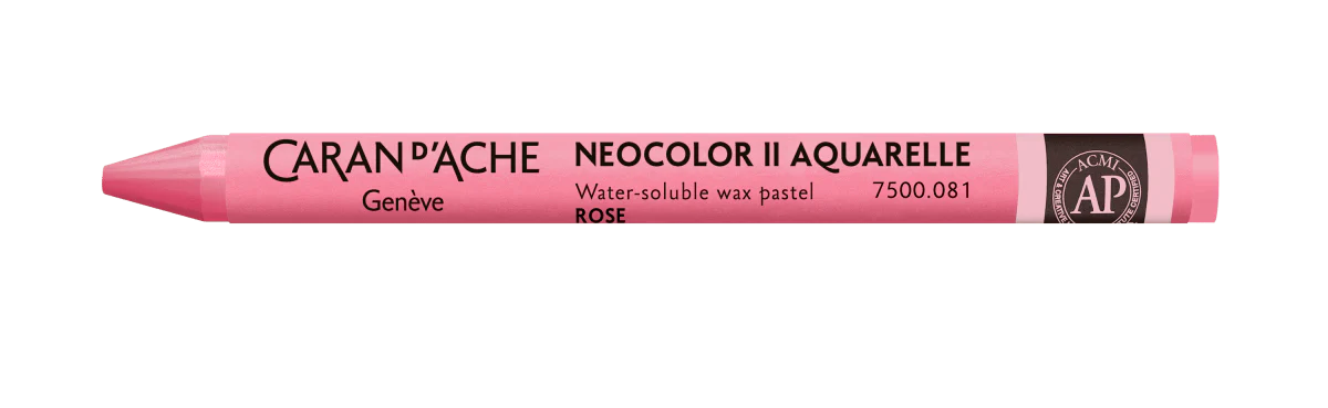 Neocolor II Water-Soluble Wax Pastel - 081 Pink