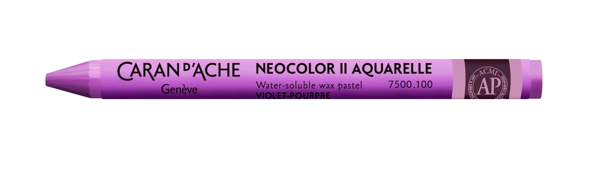 Neocolor II Water-Soluble Wax Pastel - 100 Purple Violet