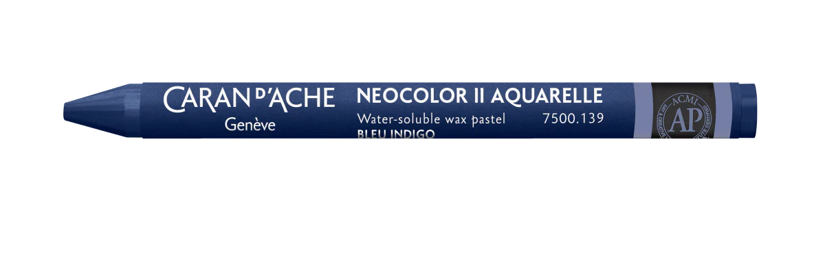 Neocolor II Water-Soluble Wax Pastel - 139 Indigo Blue