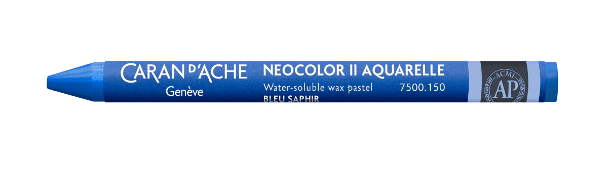 Neocolor II Water-Soluble Wax Pastel - 150 Saphire Blue