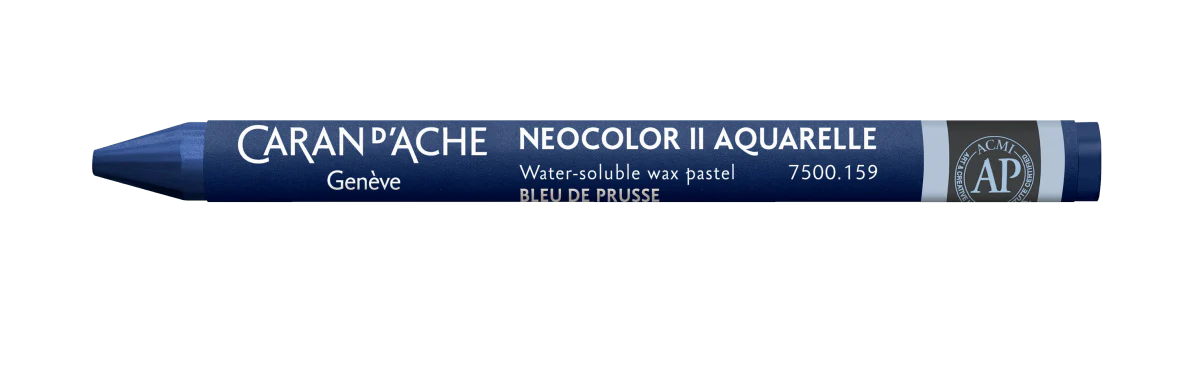 Neocolor II Water-Soluble Wax Pastel - 159 Prussian Blue