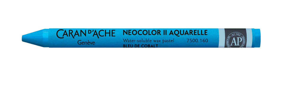 Neocolor II Water-Soluble Wax Pastel - 160 Cobalt Blue