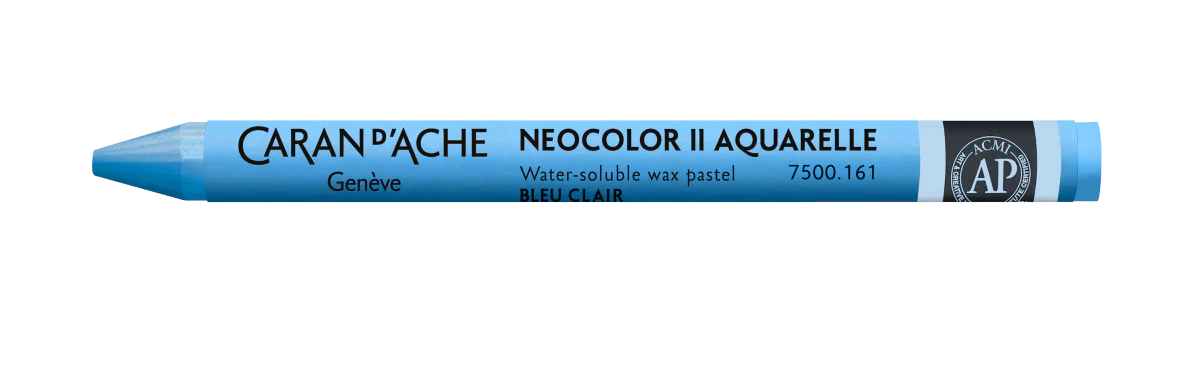 Neocolor II Water-Soluble Wax Pastel - 161 Light Blue