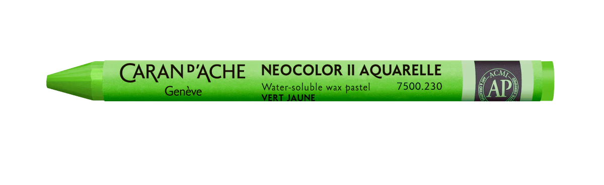 Neocolor II Water-Soluble Wax Pastel - 230 Yellow Green