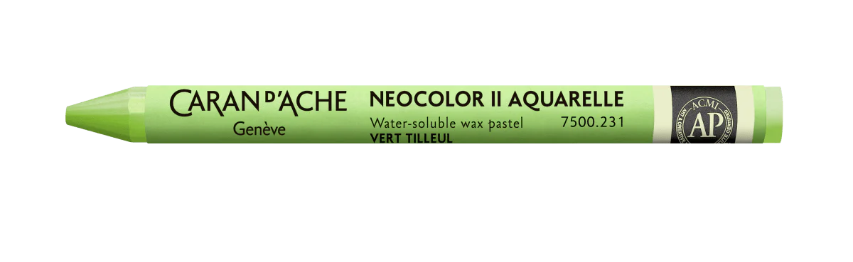 Neocolor II Water-Soluble Wax Pastel - 231 Lime Green