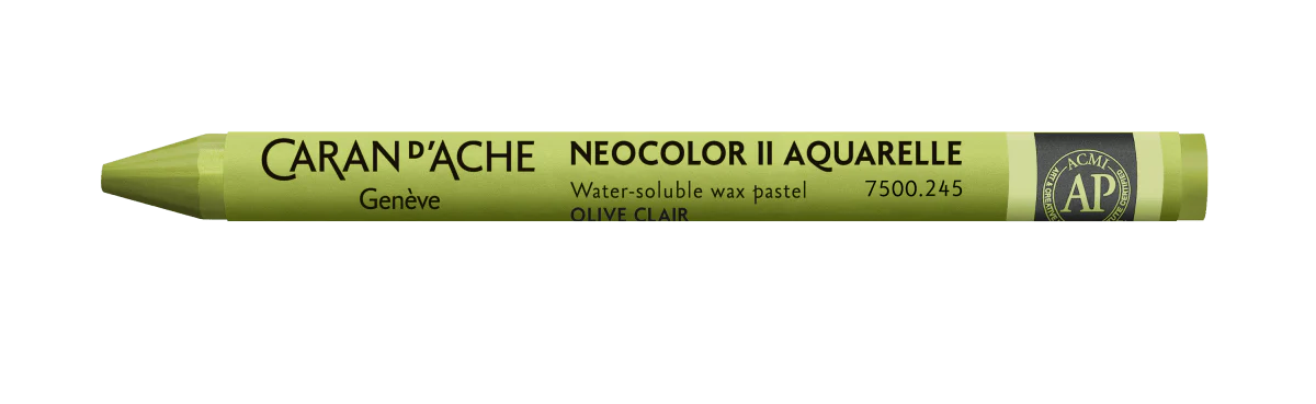 Neocolor II Water-Soluble Wax Pastel - 245 Light Olive