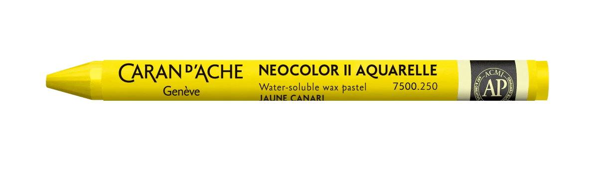 Neocolor II Water-Soluble Wax Pastel - 250 Canary Yellow