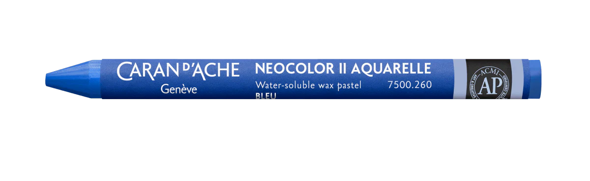 Neocolor II Water-Soluble Wax Pastel - 260 Blue