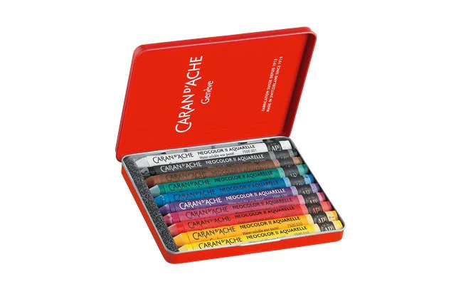 Caran d'Ache Neocolor II Artists' Crayons - set of 10 - Image 2