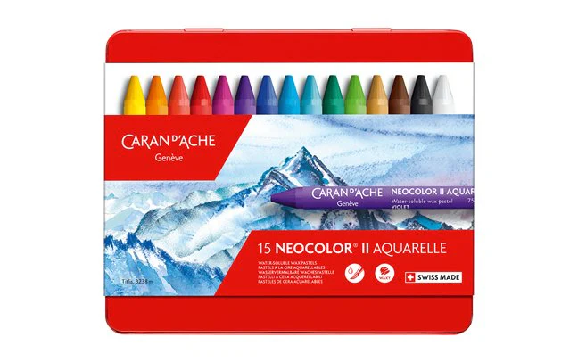 Caran d'Ache Neocolor II Artists' Crayons - set of 15
